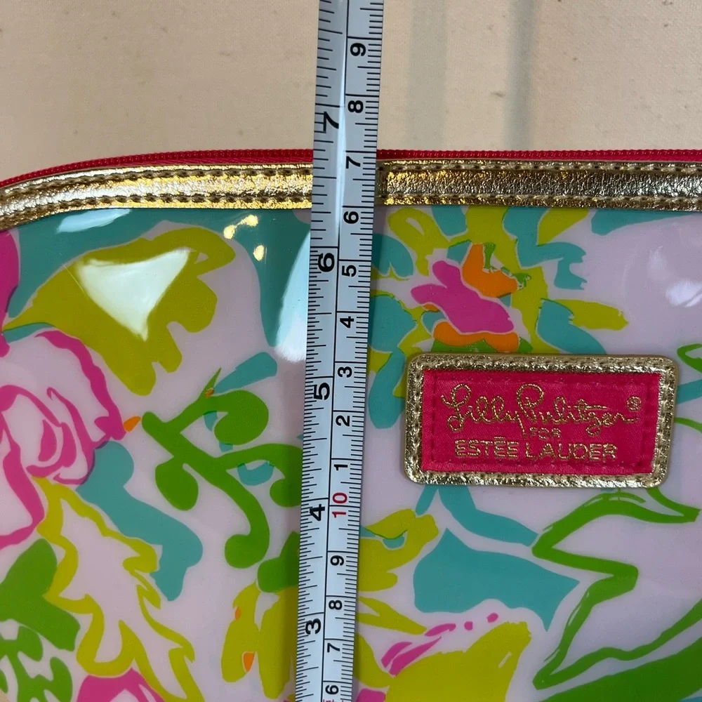 Lilly Pulitzer Vibrant Floral‎ Pouches- Set of 2